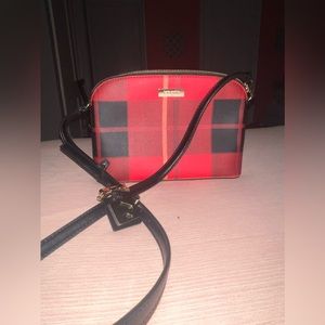 Kate Spade Plaid Crossbody